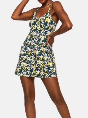 Outdoor Voices Exercise Dress in Mineral Bloom Floral